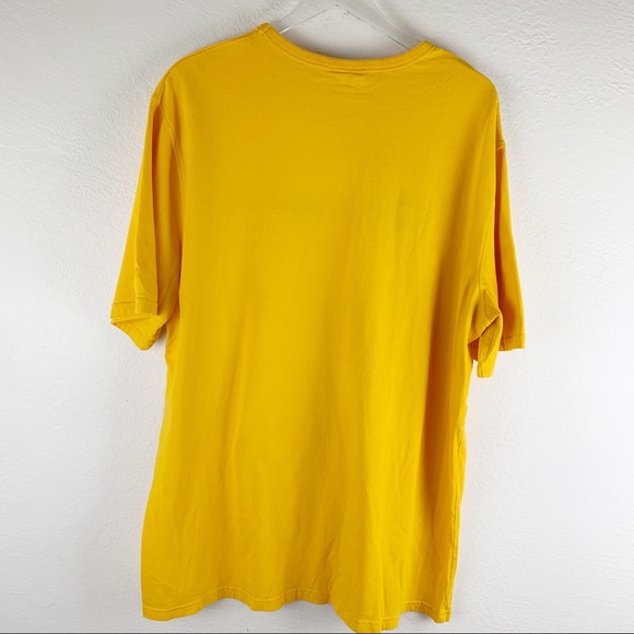 Champion Vintage Embroidered Logo Golden Spell Out Tee XXL - Picture 9 of 9